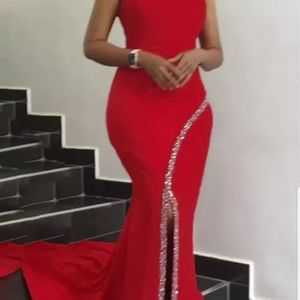 Red beautiful dress